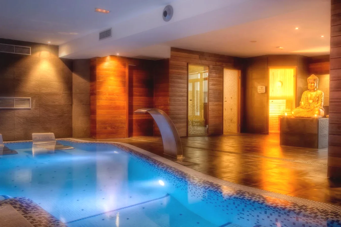 Piscina interior Hotel Playa Ribera Piscina interior Hotel Playa Ribera