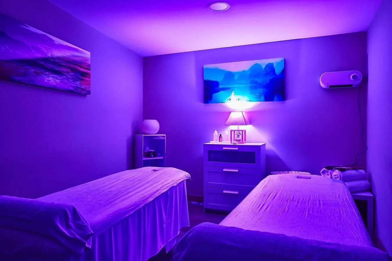 Sala de masajes del Silken Ciudad Gijón Spa